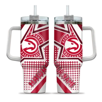 custom atlanta hawks arrow burst red curved tumbler best selling 1.webp