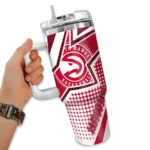 custom atlanta hawks arrow burst red curved tumbler best selling 1.webp