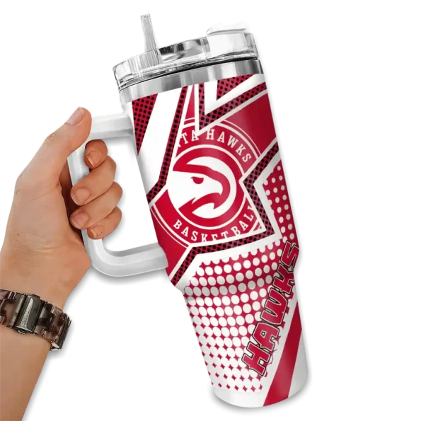 custom atlanta hawks arrow burst red curved tumbler fashion forward 1.webp