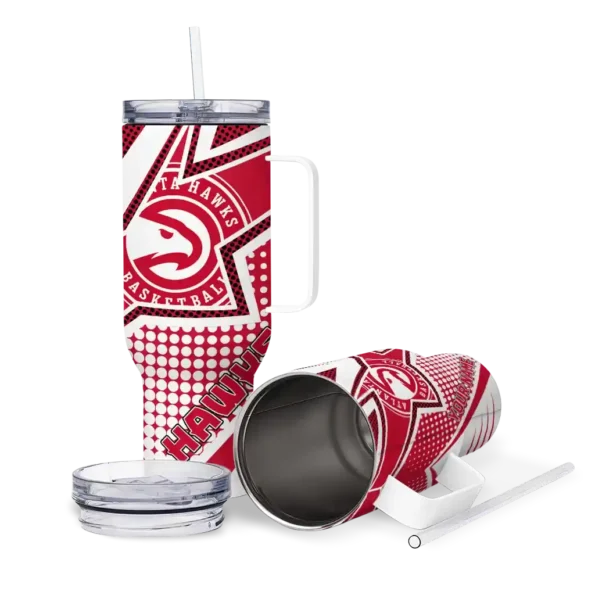 custom atlanta hawks arrow burst red curved tumbler high quality 1.webp