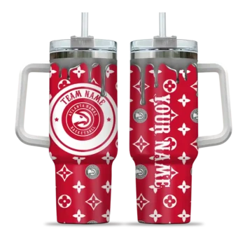 custom atlanta hawks bullseye drips red curved tumbler best selling 1.webp