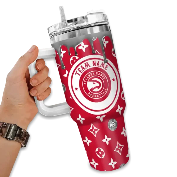 custom atlanta hawks bullseye drips red curved tumbler fashion forward 1.webp