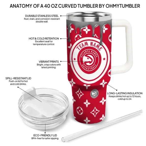 custom atlanta hawks bullseye drips red curved tumbler new arrival 1.webp