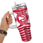 custom atlanta hawks chevron layers red curved tumbler best selling 1.webp