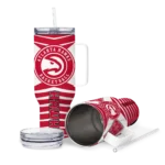 custom atlanta hawks chevron layers red curved tumbler best selling 1.webp