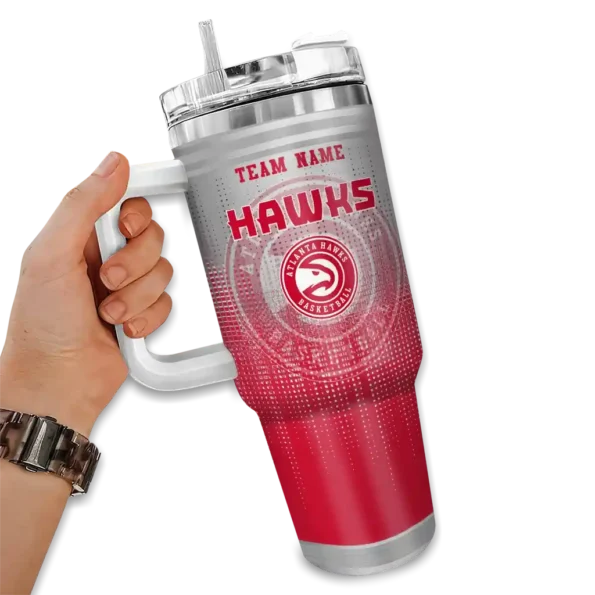 custom atlanta hawks gradient dots red curved tumbler fashion forward 1.webp