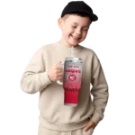 custom atlanta hawks gradient dots red curved tumbler best selling 1.webp