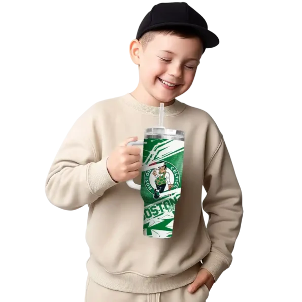 custom boston celtics abstract paths green curved tumbler latest model 1.webp