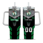 custom boston celtics arrow armor green black curved tumbler best selling 1.webp