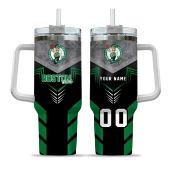 custom boston celtics arrow armor green black curved tumbler best selling 1.webp