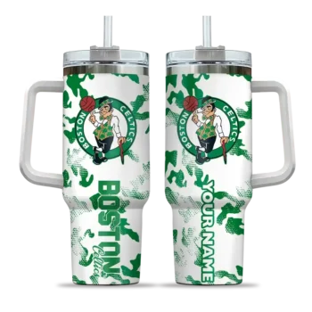custom boston celtics camo mashup green white curved tumbler best selling 1.webp