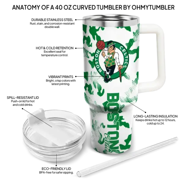 custom boston celtics camo mashup green white curved tumbler new arrival 1.webp
