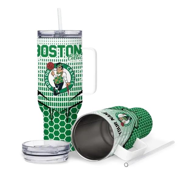 custom boston celtics hex texture green curved tumbler high quality 1.webp