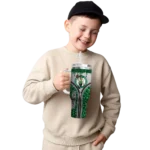 custom boston celtics leopard zipper green curved tumbler best selling 1.webp