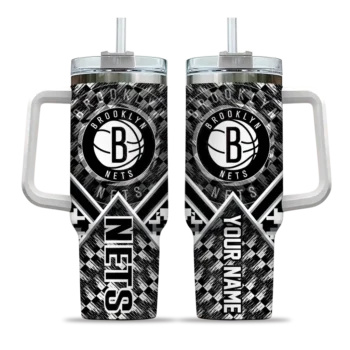 custom brooklyn nets chevron angle black curved tumbler best selling 1.webp