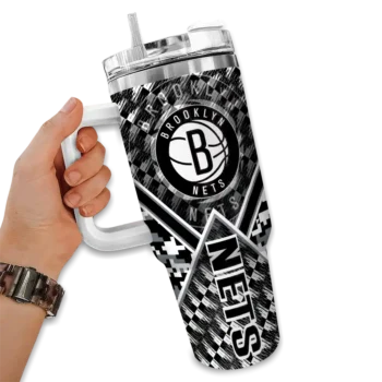 custom brooklyn nets chevron angle black curved tumbler fashion forward 1.webp