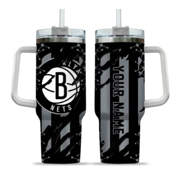 custom brooklyn nets claw cut black curved tumbler best selling 1.webp