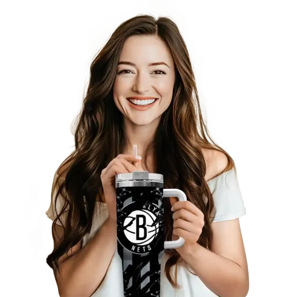 custom brooklyn nets claw cut black curved tumbler premium grade 1.webp