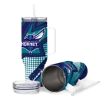 custom charlotte hornets arrow burst teal curved tumbler best selling 1.webp