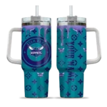custom charlotte hornets bullseye drips teal curved tumbler best selling 1.webp