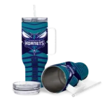 custom charlotte hornets chevron layers teal curved tumbler best selling 1.webp