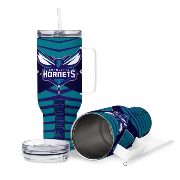 custom charlotte hornets chevron layers teal curved tumbler high quality 1.webp