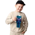 custom charlotte hornets chevron layers teal curved tumbler best selling 1.webp
