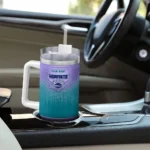 custom charlotte hornets gradient dots teal curved tumbler best selling 1.webp
