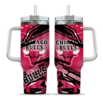 custom chicago bulls abstract paths red curved tumbler best selling 1.webp