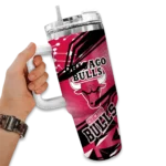 custom chicago bulls abstract paths red curved tumbler best selling 1.webp