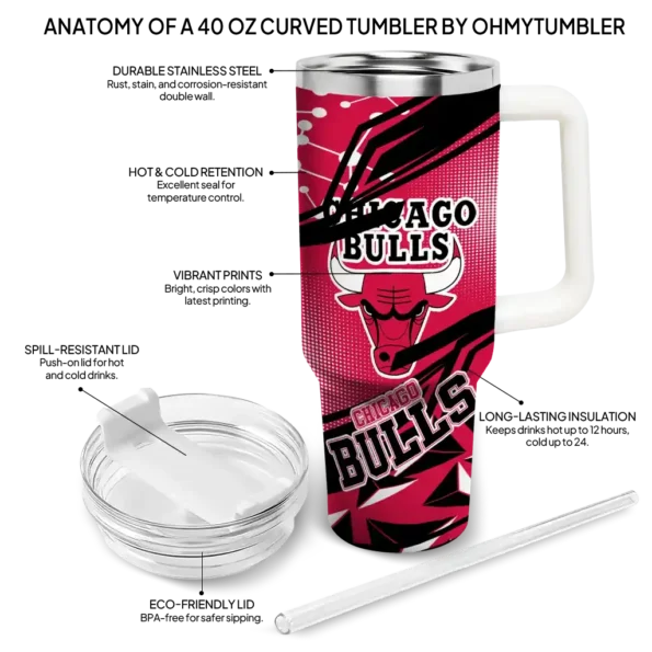 custom chicago bulls abstract paths red curved tumbler new arrival 1.webp