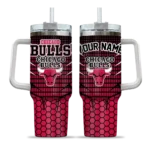 custom chicago bulls hex texture red curved tumbler best selling 1.webp