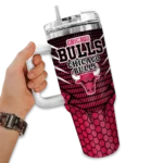 custom chicago bulls hex texture red curved tumbler best selling 1.webp