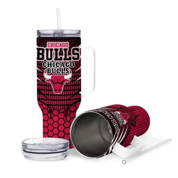 custom chicago bulls hex texture red curved tumbler high quality 1.webp