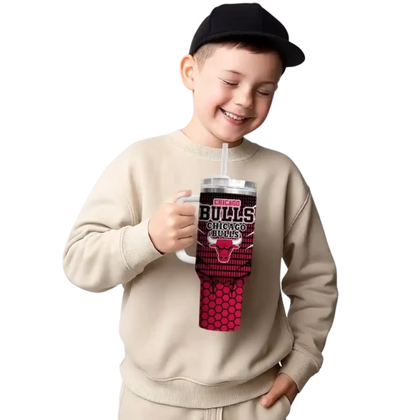 custom chicago bulls hex texture red curved tumbler latest model 1.webp