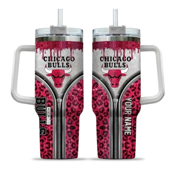 custom chicago bulls leopard zipper red curved tumbler best selling 1.webp