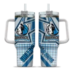 custom dallas mavericks arrow burst blue curved tumbler best selling 1.webp