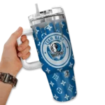 custom dallas mavericks bullseye drips blue curved tumbler best selling 1.webp