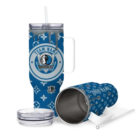 custom dallas mavericks bullseye drips blue curved tumbler high quality 1.webp