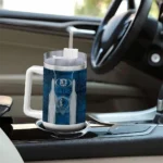 custom dallas mavericks hexagon armor blue curved tumbler best selling 1.webp