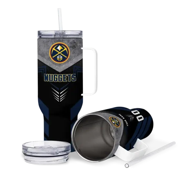 custom denver nuggets arrow armor blue black curved tumbler high quality 1.webp