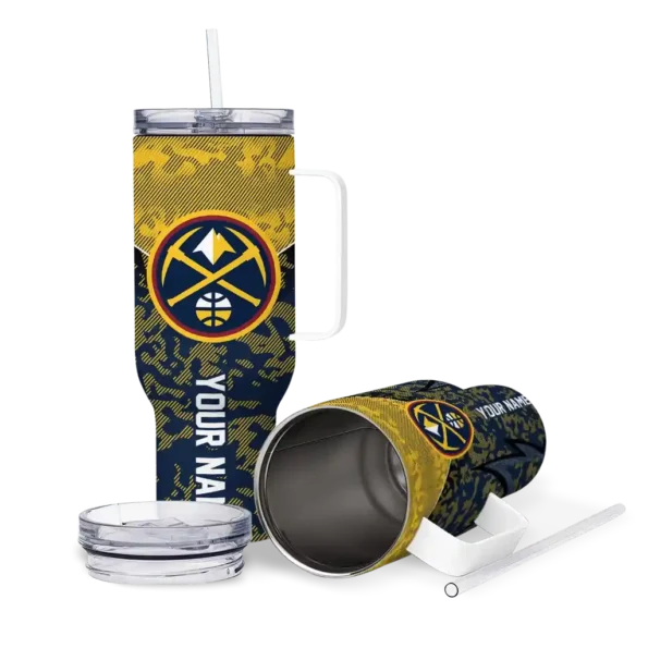 custom denver nuggets chevron stripe blue curved tumbler high quality 1.webp