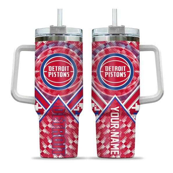 custom detroit pistons chevron angle red curved tumbler best selling 1.webp