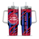 custom detroit pistons claw cut red black curved tumbler best selling 1.webp