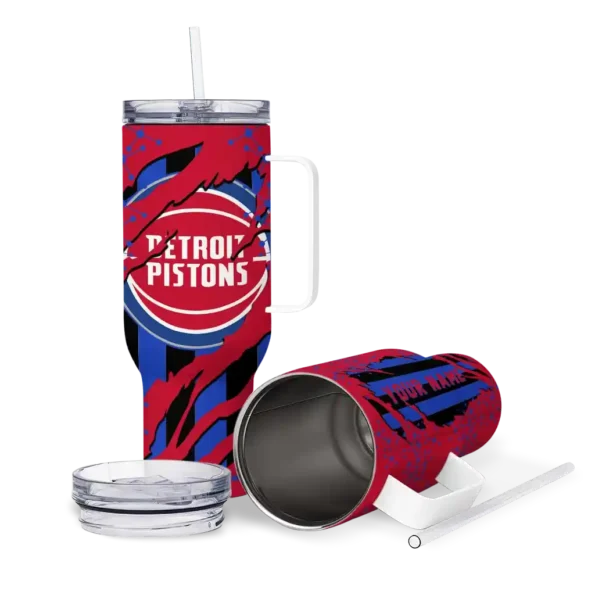 custom detroit pistons claw cut red black curved tumbler high quality 1.webp