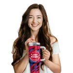 custom detroit pistons claw cut red black curved tumbler best selling 1.webp