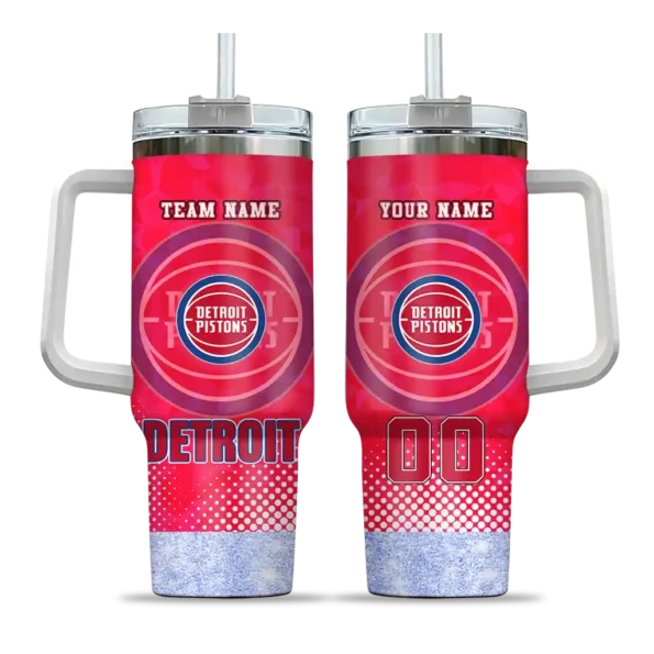 custom detroit pistons geometric prism red curved tumbler best selling 1.webp