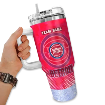 custom detroit pistons geometric prism red curved tumbler fashion forward 1.webp