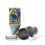 custom golden state warriors arrow burst blue curved tumbler best selling 1.webp