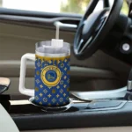 custom golden state warriors bullseye drips blue curved tumbler best selling 1.webp